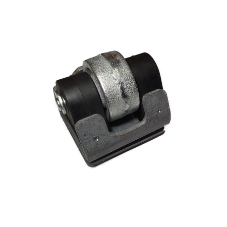 Odbój metalowo-gumowy ROLL-STOP 140x120x110 pojedyncza rolka metalowa